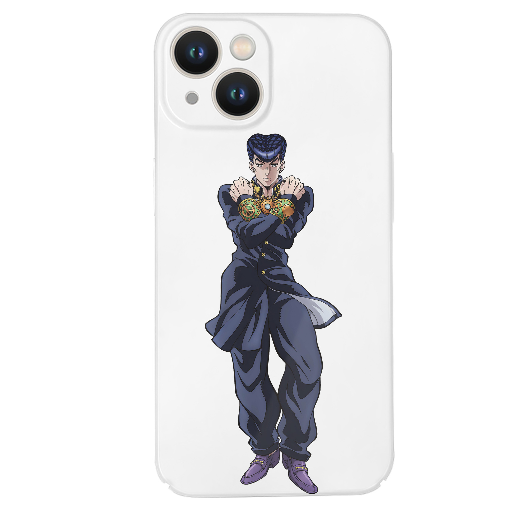 （画像用） ジョジョの奇妙な冒険 ひがしかた じょうすけ JoJo's Bizarre Adventure Higashikata Josuke 【iPhone 14シリーズ対応】ハードケース